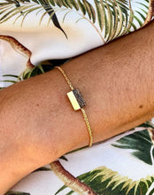 Charger l'image dans la galerie, bracelet balas bois de bocote plaqué or