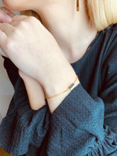 Charger l'image dans la galerie, bracelet EA bois d'ébène et plaqué or