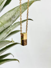 Charger l'image dans la galerie, Collier BEA bois de bocote et plaqué or 23 carats