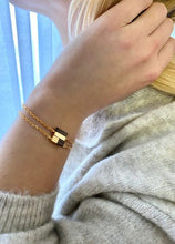 Charger l'image dans la galerie, bracelets bocote et plaqué or 23 carats